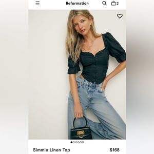 Summit Reformation Top in Black